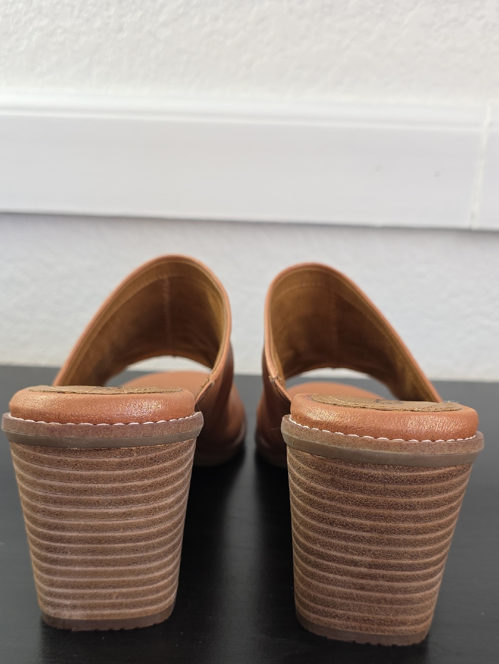 Earth Adara Slip On Dress Sandal, Ruched Mules With Stacked Block Heels - Picture 13 of 16